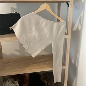 Anthropology off the shoulder top